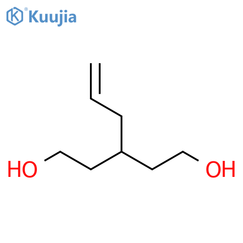 1,5-Pentanediol, 3-(2-propenyl)- structure