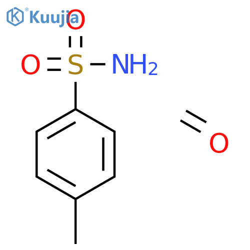 poly(P-toluenesulfonamide-co-formaldehyde) structure