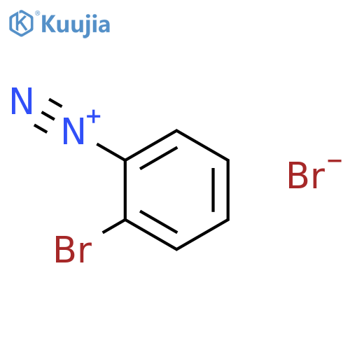 Benzenediazonium, 2-bromo-, bromide structure