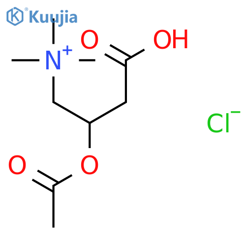 (±)-Acetylcarnitine chloride structure