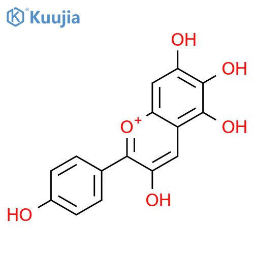 Aurantinidin Chloride structure