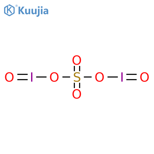Iodine sulfate ((IO)2SO4) structure