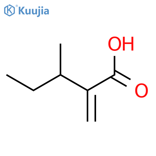3-methyl-2-methylidenepentanoic acid structure
