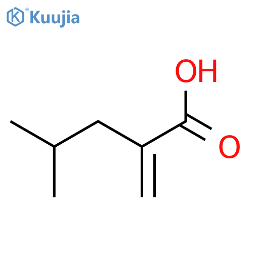 4-methyl-2-methylidenepentanoic acid structure