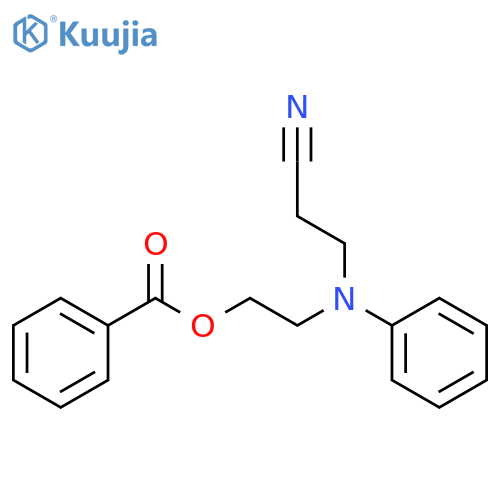 3-((2-(Benzyloxy)ethyl)(phenyl)amino)propanenitrile structure