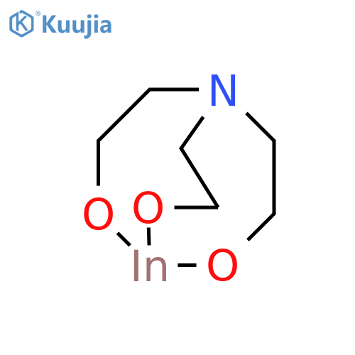 Indium, [[2,2',2''-nitrilotris[ethanolato-κO]](3-)]- (9CI) structure