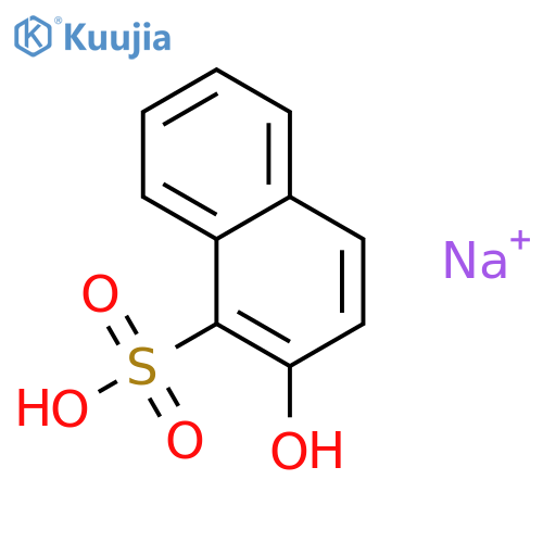 1-Naphthalenesulfonicacid, 2-hydroxy-, sodium salt (1:1) structure