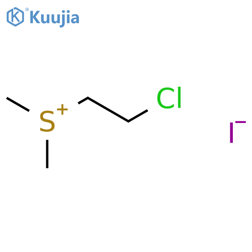 (2-Chloroethyl)Dimethylsulfanium Iodide structure
