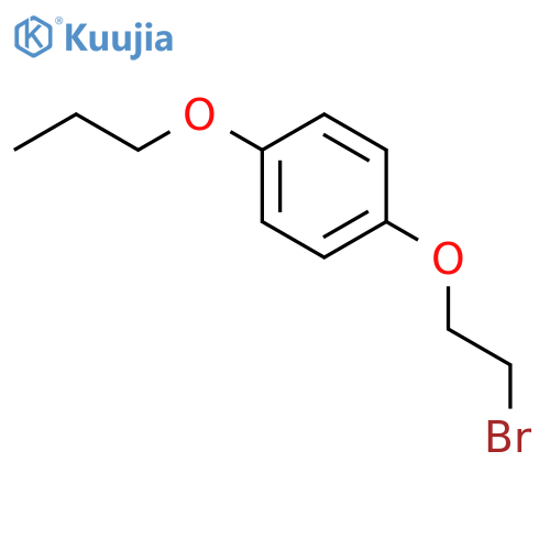 1-(2-bromoethoxy)-4-propoxybenzene structure