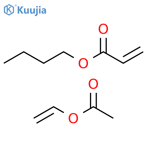 2-Propenoic acid, butyl ester, polymer with ethenyl acetate structure