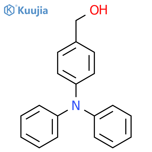 [4-(diphenylamino)phenyl]methanol structure