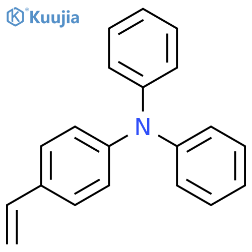 Benzenamine, 4-ethenyl-N,N-diphenyl- structure
