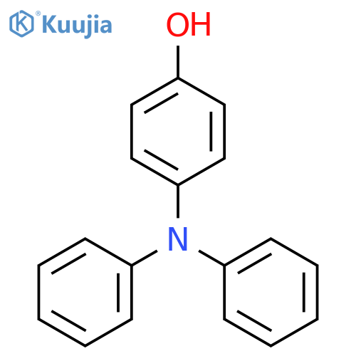 Phenol, 4-(diphenylamino)- structure