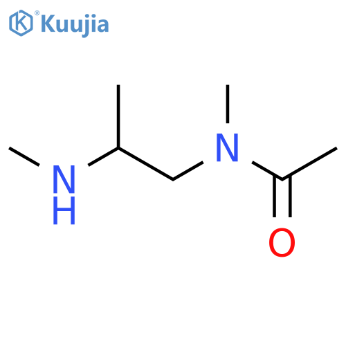 Acetamide,N-methyl-N-[2-(methylamino)propyl]- structure