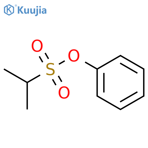 2-Propanesulfonic acid, phenyl ester structure