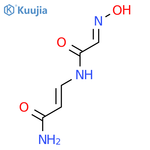 2-Propenamide,3-[[2-(hydroxyimino)acetyl]amino]- structure