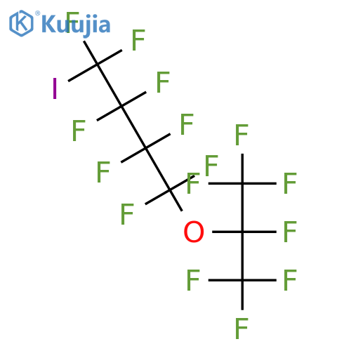 1-Iodo-4-(heptafluoroisopropoxy)octafluorobutane structure