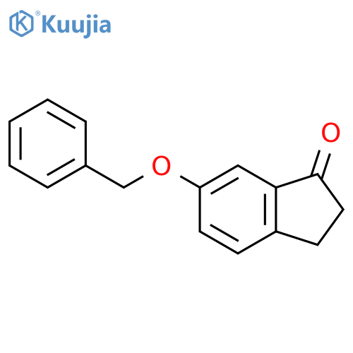 6-(Benzyloxy)-2,3-dihydroinden-1-one structure