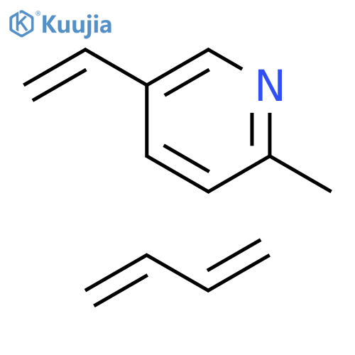 5-Vinyl-2-methylpyridine1,3-butadienepolymer structure
