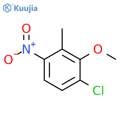 6-Chloro-2-methyl-3-nitroanisole structure