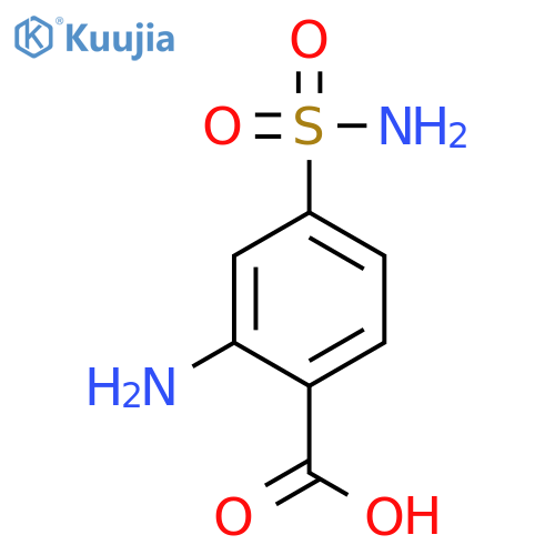 2-amino-4-sulfamoylbenzoic Acid structure