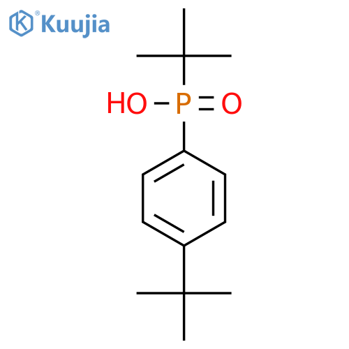 Phosphinic acid,(1,1-dimethylethyl)[4-(1,1-dimethylethyl)phenyl]- (9CI) structure
