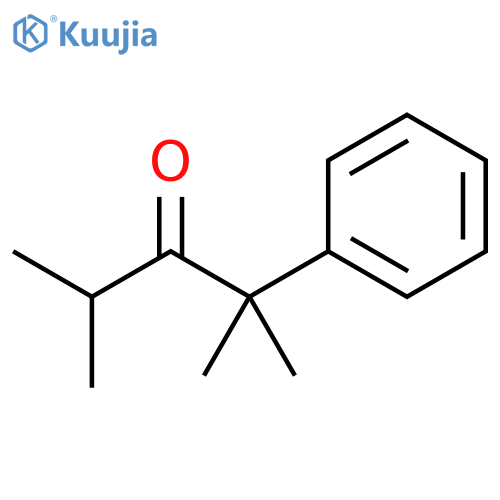 3-Pentanone, 2,4-dimethyl-2-phenyl- structure