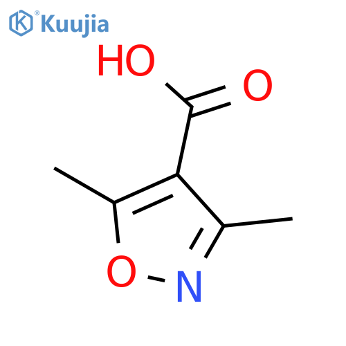 dimethyl-1,2-oxazole-4-carboxylic acid structure