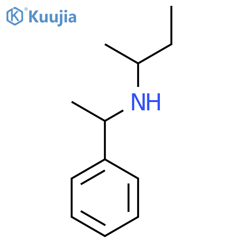 (butan-2-yl)(1-phenylethyl)amine structure