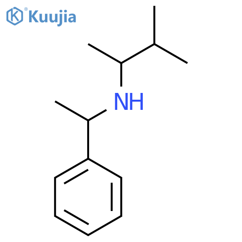 (3-Methylbutan-2-yl)(1-phenylethyl)amine structure