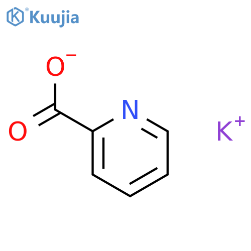 2-Pyridinecarboxylicacid, potassium salt (1:1) structure