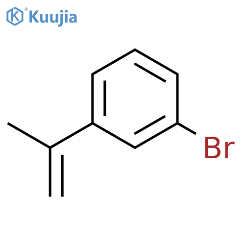 1-bromo-3-isopropenyl-benzene structure