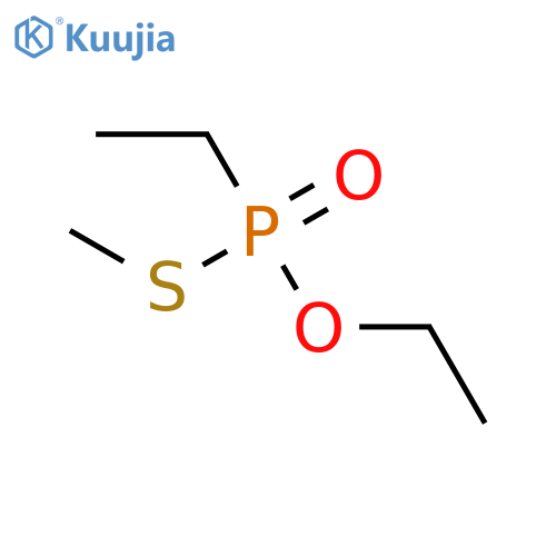 Phosphonothioic acid,ethyl-, O-ethyl S-methyl ester (6CI,7CI,9CI) structure