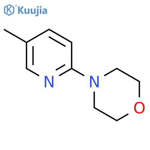 4-(5-Methylpyridin-2-yl)morpholine structure