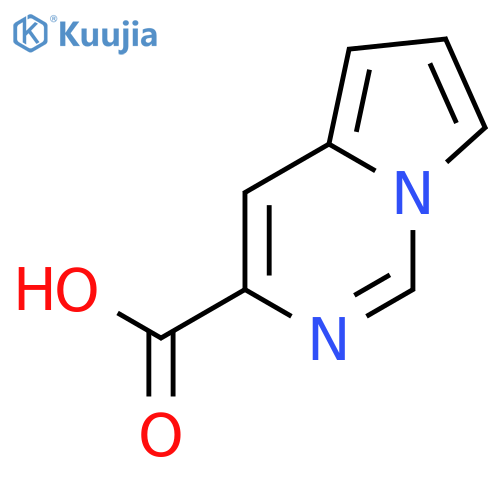 Pyrrolo[1,2-c]pyrimidine-3-carboxylic acid structure
