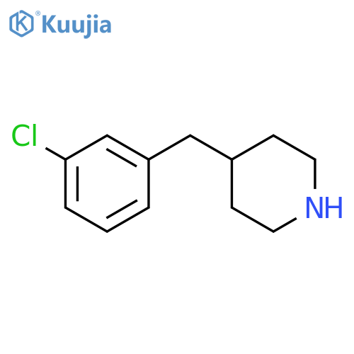 4-(3-Chlorobenzyl)piperidine structure