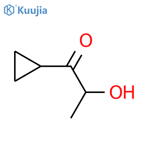 1-Cyclopropyl-2-hydroxypropan-1-one structure