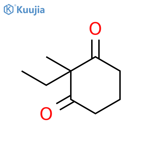 2-Ethyl-2-methylcyclohexane-1,3-dione structure