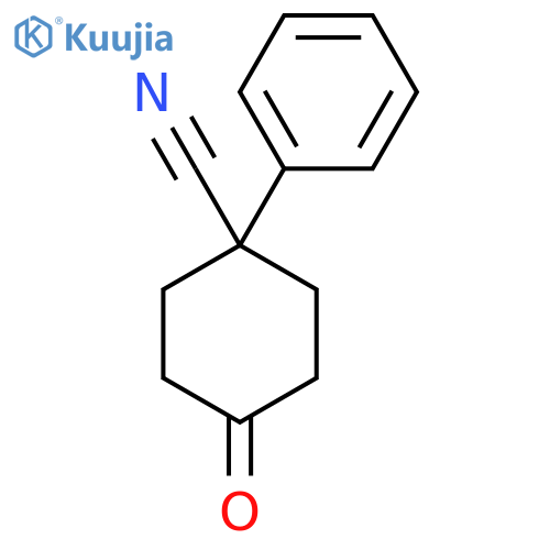 4-Cyano-4-phenylcyclohexanone structure
