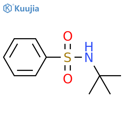 N-tert-Butylbenzenesulfonamide structure