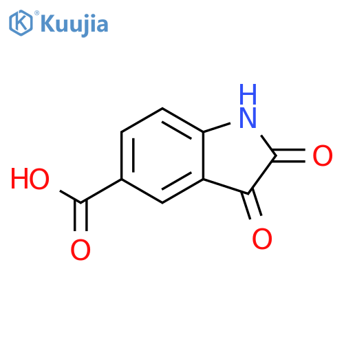 2,3-Dioxoindoline-5-carboxylic acid structure