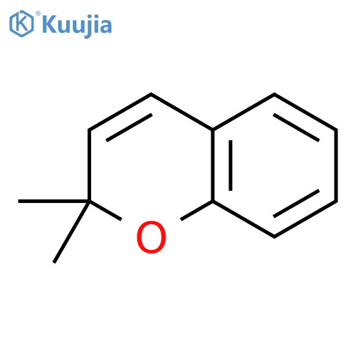 2h-1-benzopyran, 2,2-dimethyl- structure