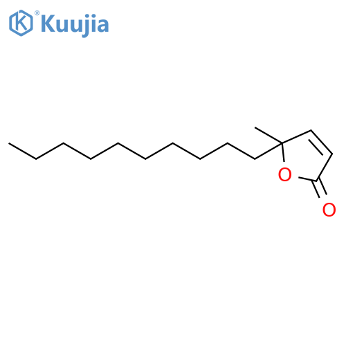 2(5H)-Furanone, 5-decyl-5-methyl- structure
