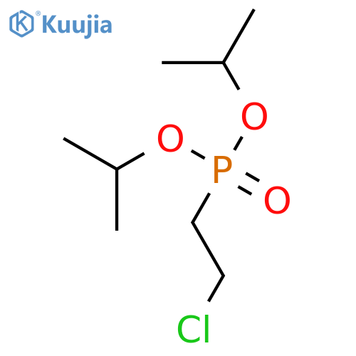 diisopropyl-(2-chloroethyl)-phosphonate structure