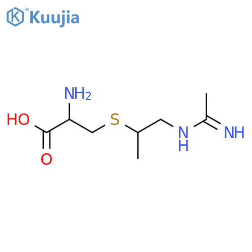 L-Cysteine, S-[2-[(1-iminoethyl)amino]-1-methylethyl]- structure