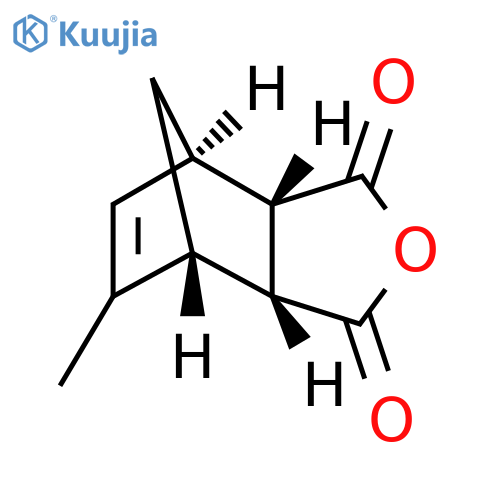 (3Ar,4S,7R,7aS)-3a-methyl-3a,4,7,7a-tetrahydro-4,7-methano-2-benzofuran-1,3-dione structure