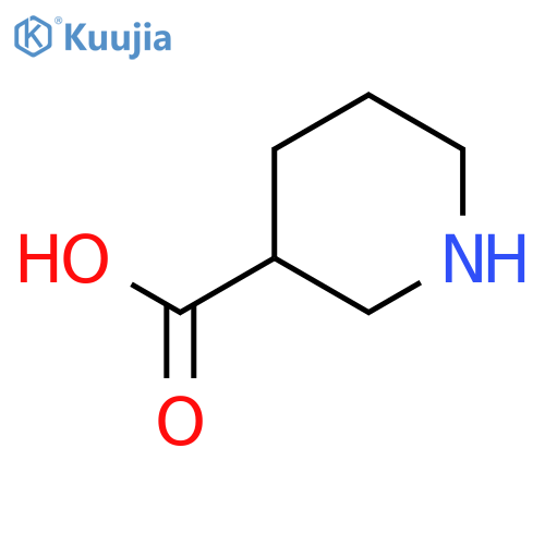 (3R)-piperidine-3-carboxylic acid structure