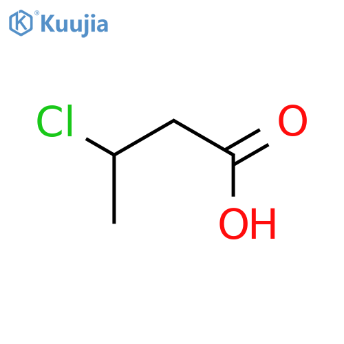 (S)-(-)-3-chlorobutanoic acid structure