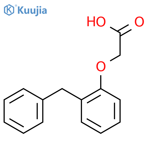 2-(2-Benzylphenoxy)acetic Acid structure