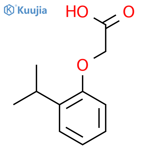 2-Isopropylphenoxy Acetic Acid structure